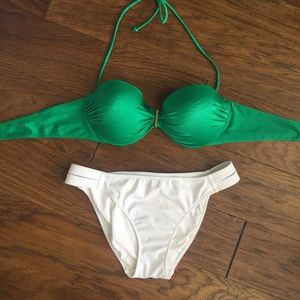 Victoria’s Secret Bikini 34D Top Med Bottom 2 PC